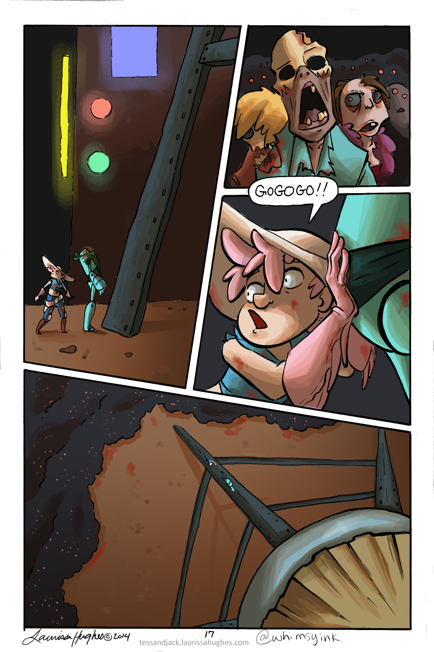 Tess and Jack "Work for Hire" page 17